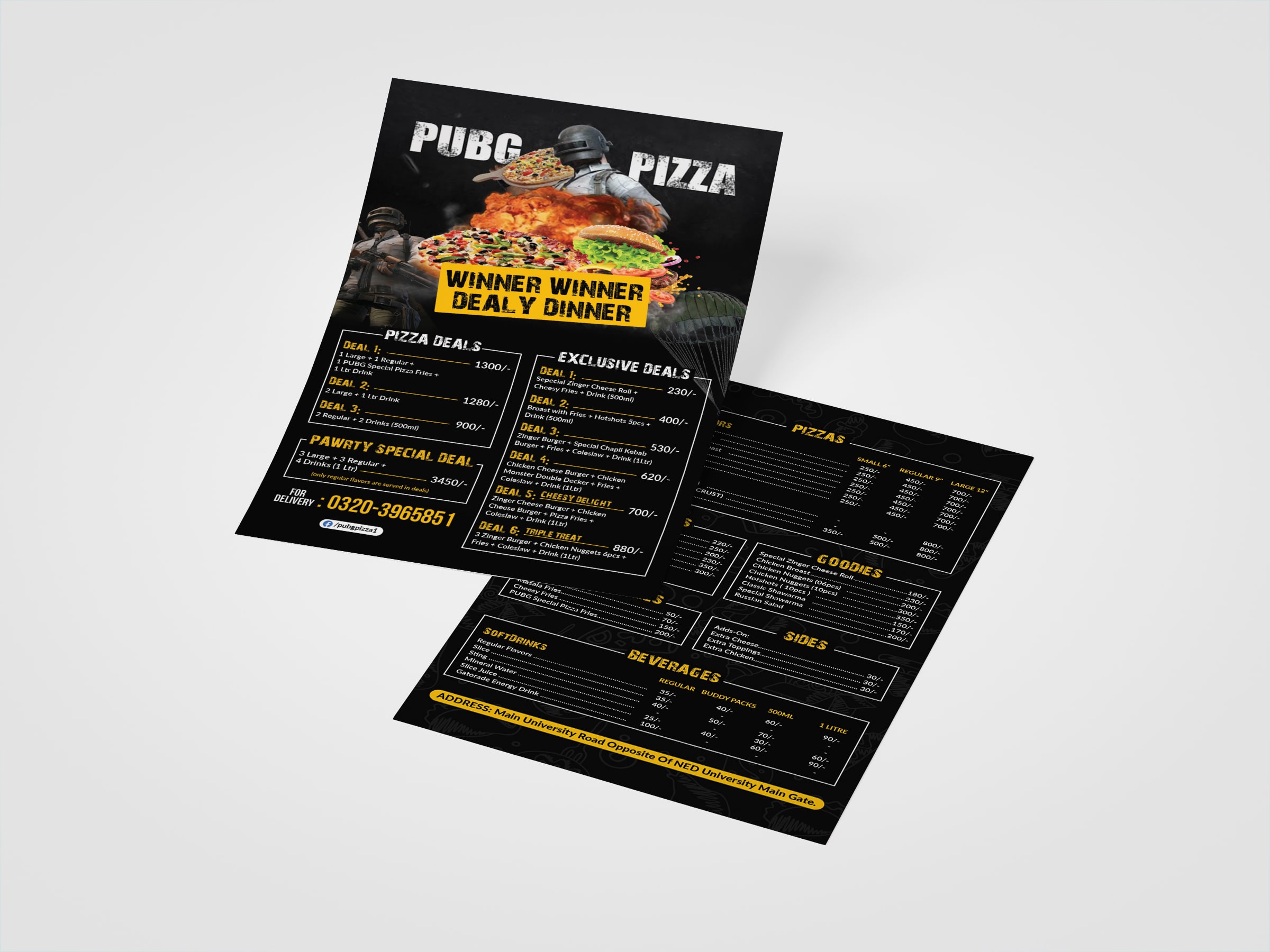 brochure design double vertical layout Calgary, AB 2026