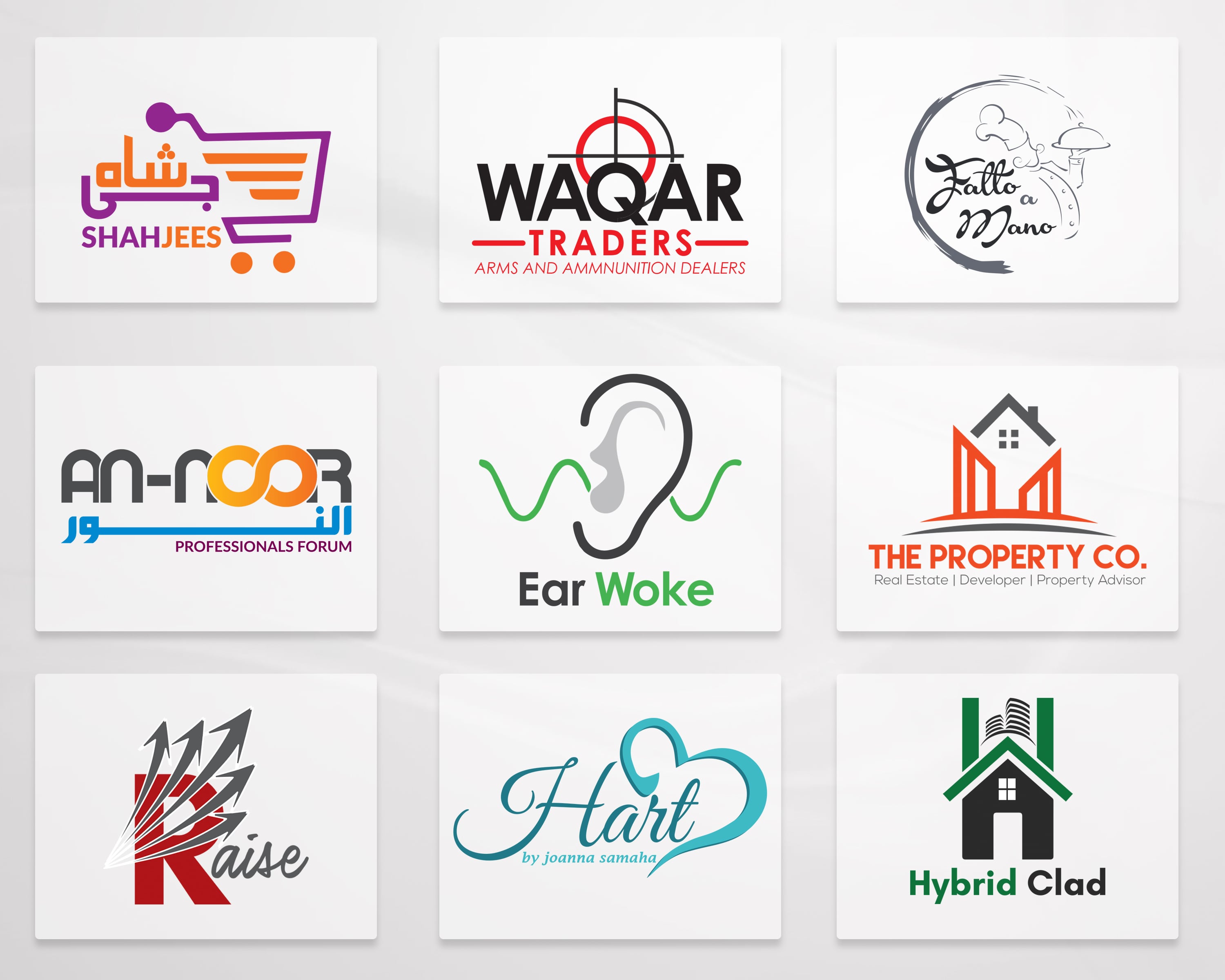 Creative logo design ideas Calgary, AB brand identity sample 2026